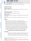 Cover page: Systemic sclerosis