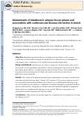 Cover page: Determinants of intrathoracic adipose tissue volume and associations with cardiovascular disease risk factors in Amish