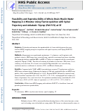 Cover page: Feasibility and reproducibility of whole brain myelin water mapping in 4 minutes using fast acquisition with spiral trajectory and adiabatic T2prep (FAST‐T2) at 3T