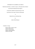 Cover page: Mechanical performance, constitutive response, and fragmentation of tailored mesostructured aluminum-based compacts