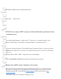 Cover page: Phaseolus vulgaris MIR1511 genotypic variations differentially regulate plant tolerance to aluminum toxicity