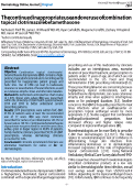 Cover page: The continued inappropriate use and overuse of combination topical clotrimazole-betamethasone