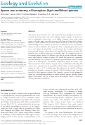 Cover page: Sperm use economy of honeybee (Apis mellifera) queens