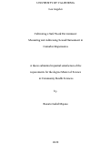 Cover page: Cultivating a Safe Work Environment: Measuring and Addressing Sexual Harassment in Cannabis Dispensaries