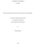 Cover page: Political Learning, Racialization and Socialization among Asian American Immigrants