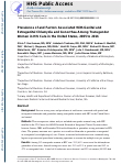 Cover page: Prevalence of and Factors Associated With Genital and Extragenital Chlamydia and Gonorrhea Among Transgender Women in HIV Care in the United States, 2005 to 2016.