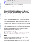 Cover page: Genome-Wide Association Study of Radiographic Knee Osteoarthritis in North American Caucasians.