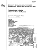 Cover page: Indentation and Oxidation Studies on Silicon Nitide Joints