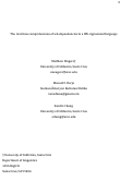 Cover page: The real-time comprehension of WH-dependencies in a WH-agreement language