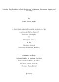 Cover page: Situating Web Searching in Data Engineering: Admissions, Extensions, Repairs, and Ownership