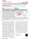 Cover page: Decoupling Carrier Dynamics and Energy Transport in Ultrafast Near-Field Nanoscopy.