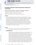 Cover page: Generative modeling for label-free glomerular modeling and classification.