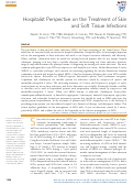 Cover page: Hospitalist Perspective on the Treatment of Skin and Soft Tissue Infections