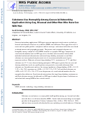 Cover page: Substance Use Homophily Among Geosocial Networking Application Using Gay, Bisexual, and Other Men Who Have Sex With Men