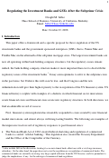 Cover page: Regulating the Investment Banks and GSEs After the Subprime Crisis