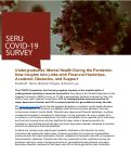 Cover page: Undergraduates’ Mental Health During the Pandemic: New Insights into Links with Financial Hardships, Academic Obstacles, and Support