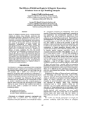 Cover page: The Effects of Belief and Logic in Syllogistic Reasoning: Evidence from an Eye-Tracking Analysis