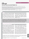 Cover page: Pancreas Cancer‐Associated Weight Loss
