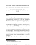 Cover page of The offshore boundary condition in surf zone modeling