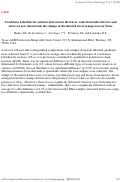 Cover page: Candidatus Liberibacter asisticus detection in the leaves, roots from infected trees and leaves of new shoots from the stumps of the infected sweet orange trees in Texas