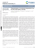 Cover page: Characterization of mechanical degradation in an all-solid-state battery cathode