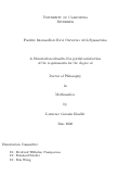 Cover page: Positive Intermediate Ricci Curvature with Symmetries