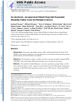 Cover page: An electronic, unsupervised patient-reported Expanded Disability Status Scale for multiple sclerosis.