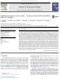 Cover page: Faulting processes in active faults – Evidences from TCDP and SAFOD drill core samples