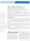 Cover page: Pathologic findings at risk-reducing salpingo-oophorectomy: primary results from Gynecologic Oncology Group Trial GOG-0199.