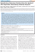 Cover page: Noninfectious Retrovirus Particles Drive the Apobec3/Rfv3 Dependent Neutralizing Antibody Response