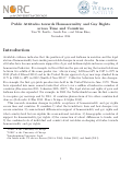 Cover page: Public Attitudes toward Homosexuality and Gay Rights across Time and Countries