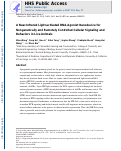 Cover page: Near-Infrared Light-Activated DNA-Agonist Nanodevice for Nongenetically and Remotely Controlled Cellular Signaling and Behaviors in Live Animals