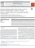 Cover page: Engineering Pseudomonas putida for efficient aromatic conversion to bioproduct using high throughput screening in a bioreactor