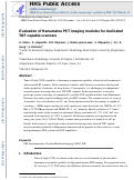 Cover page: Evaluation of Hamamatsu PET Imaging Modules for Dedicated TOF-Capable Scanners