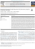 Cover page: Simulating International Drought Experiment field observations using the Community Land Model