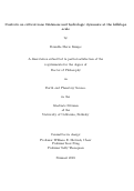 Cover page: Controls on critical zone thickness and hydrologic dynamics at the hillslope scale