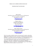 Cover page of DEREGULATION AND RESOURCE RECONFIGURATION IN THE ELECTRIC UTILITY INDUSTRY