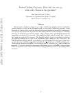 Cover page: Index Coding Capacity: How Far Can One Go With Only Shannon Inequalities?