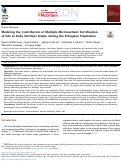 Cover page: Modeling the Contribution of Multiple Micronutrient Fortification of Salt to Daily Nutrient Intake Among the Ethiopian Population.