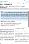 Cover page: Effects of Diet and/or Exercise in Enhancing Spinal Cord Sensorimotor Learning