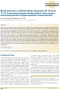 Cover page: Evolutionary relationship between 5+5 and 7+7 inverted repeat folds within the amino acid‐polyamine‐organocation superfamily