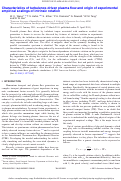 Cover page: Characteristics of turbulence-driven plasma flow and origin of experimental empirical scalings of intrinsic rotation