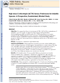 Cover page: High-dose corticotropin (ACTH) versus prednisone for infantile spasms: a prospective, randomized, blinded study.