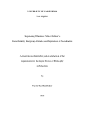 Cover page: Negotiating Whiteness: White Children’s Racial Identity, Intergroup Attitudes, and Experiences of Socialization