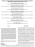 Cover page: Dynamic Causal Graph-Based Learning Approach for Predicting Cognitive Impairment in Middle-Aged and Older Adults