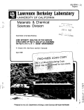 Cover page: LEED INTENSITY ANALYSIS OF THE SURFACE STRUCTURES OF Pd(lll) AND OF CO ADSORBED ON Pd(lll) IN A ( 3 X 3)R300 ARRANGEMENT