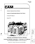 Cover page: Analysis of Transformation-Induced Crack Closure