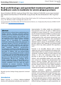 Cover page: Real-world biologic and apremilast treatment patterns and healthcare costs in moderate-to-severe plaque psoriasis