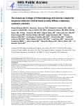 Cover page: The American College of Rheumatology Provisional Composite Response Index for Clinical Trials in Early Diffuse Cutaneous Systemic Sclerosis