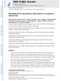 Cover page: Nanomedicine for Spontaneous Brain Tumors: A Companion Clinical Trial